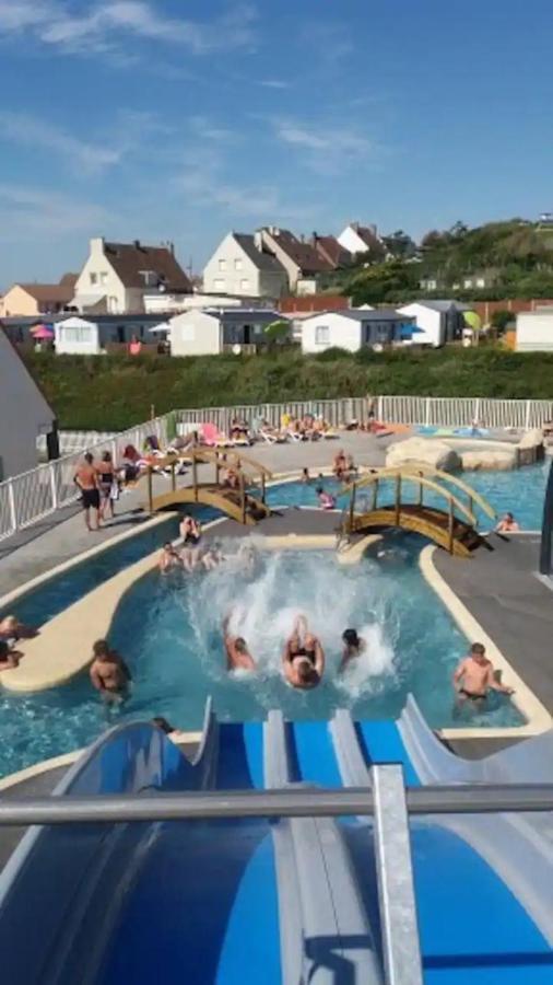 Camping De La Falaise A Equihen Plage Bagian luar foto