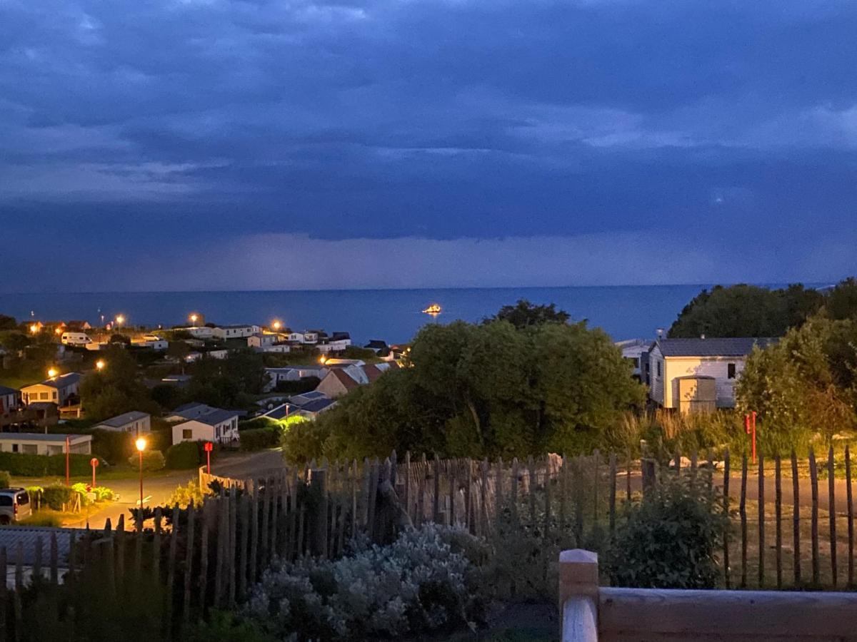 Camping De La Falaise A Equihen Plage Bagian luar foto
