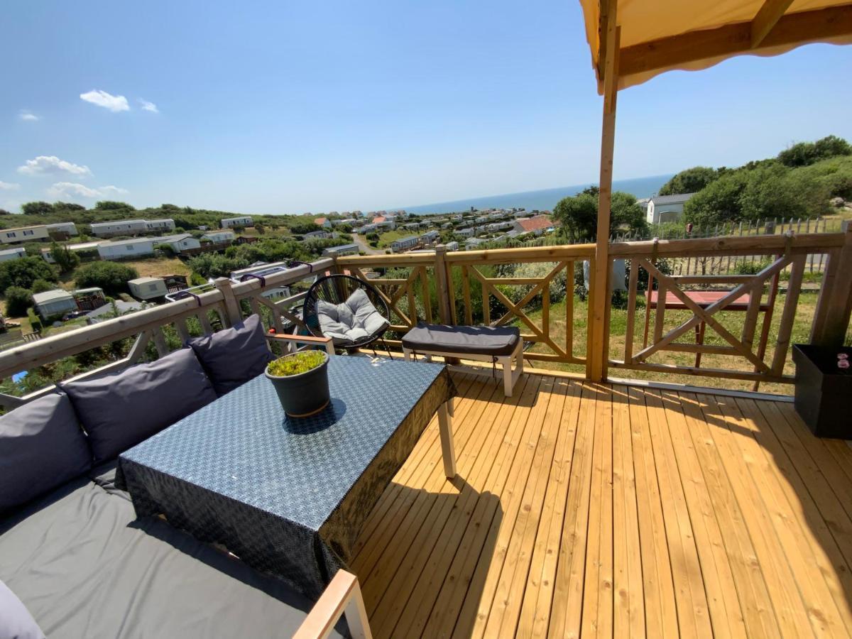 Camping De La Falaise A Equihen Plage Bagian luar foto