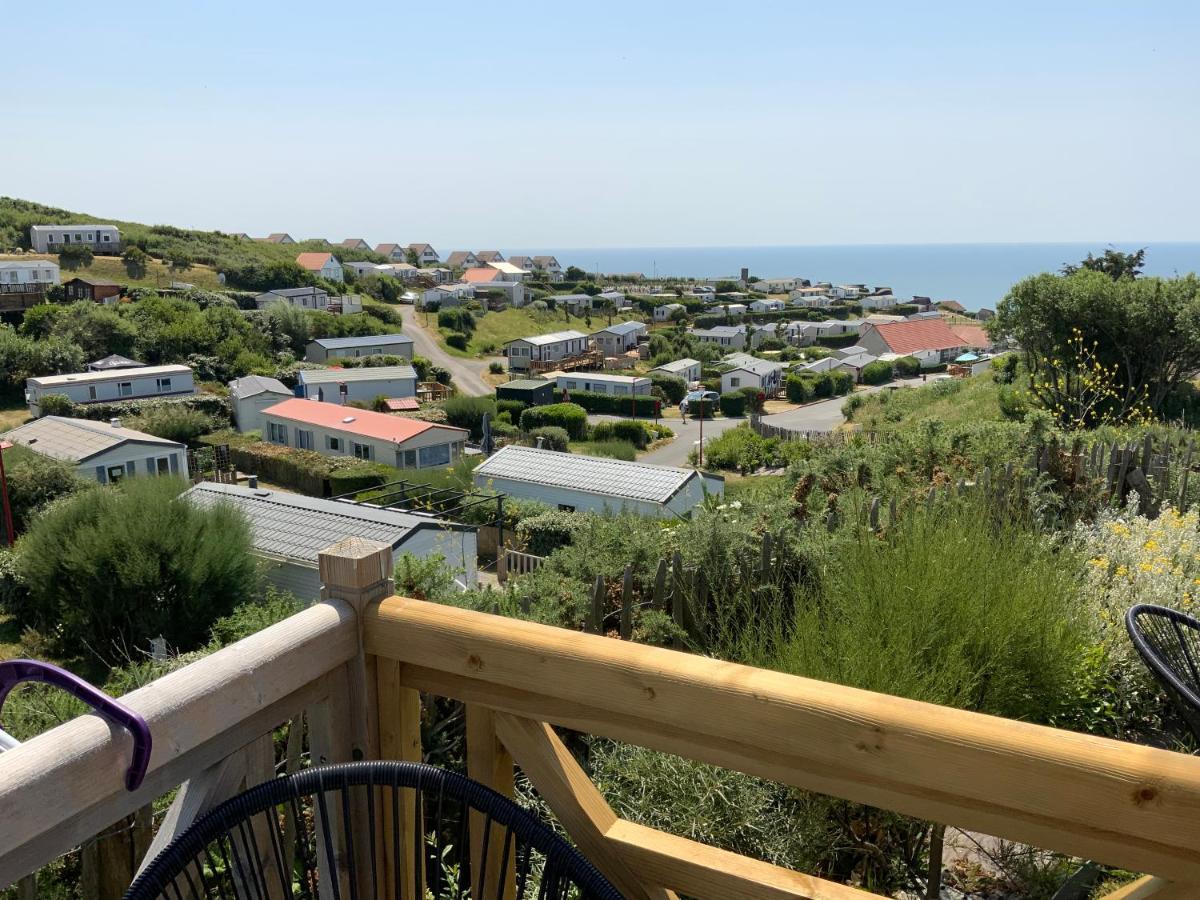 Camping De La Falaise A Equihen Plage Bagian luar foto