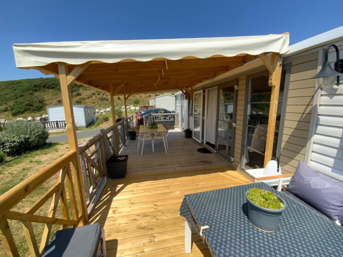 Camping De La Falaise A Equihen Plage Bagian luar foto