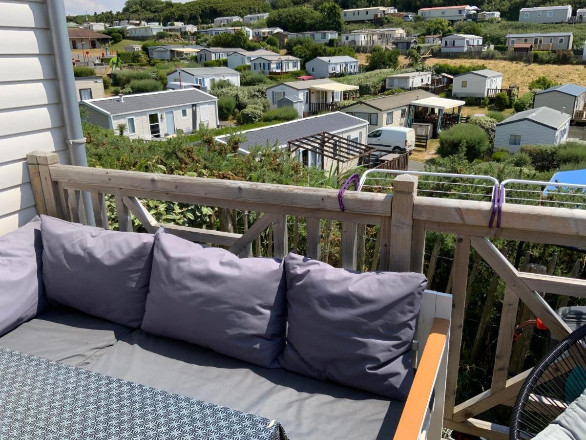 Camping De La Falaise A Equihen Plage Bagian luar foto