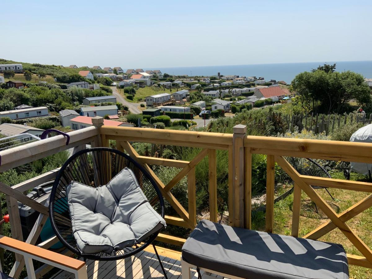 Camping De La Falaise A Equihen Plage Bagian luar foto