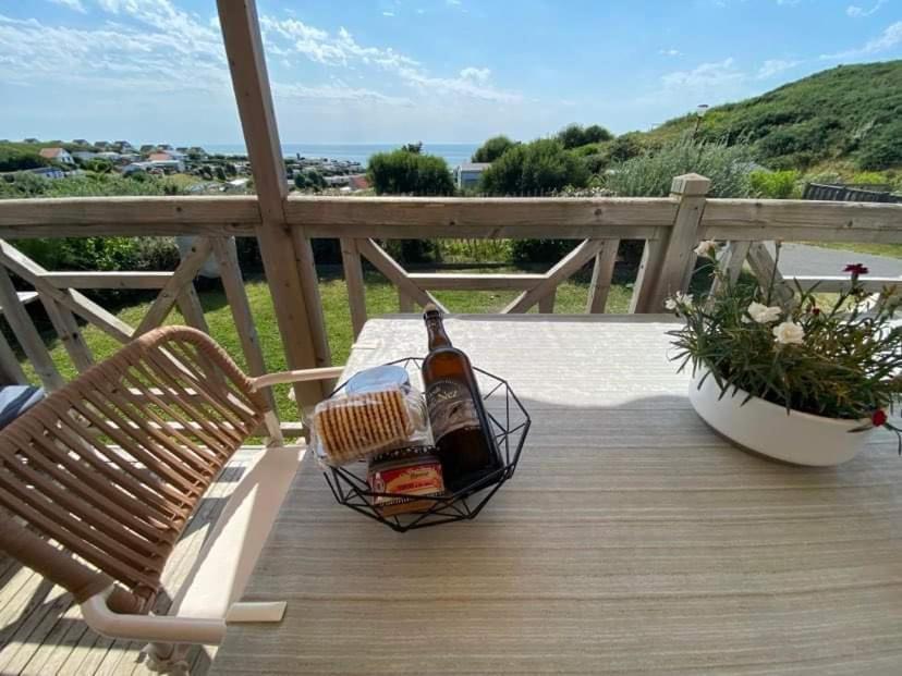 Camping De La Falaise A Equihen Plage Bagian luar foto